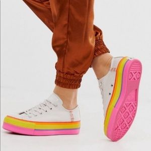 Converse ox lift platform 6.5 women